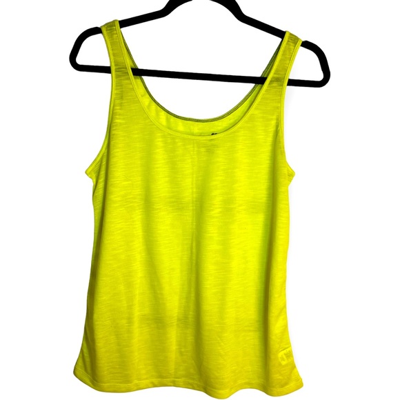 2for$20 NWOT Joe Fresh Neon Lime Athletic Workout Tank Top Size Large - Picture 1 of 6